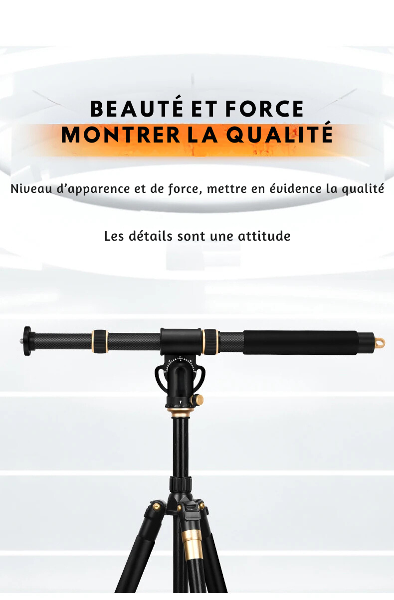Bras Articulé Professionnel pour Caméra - Support Flexible pour Appareil Photo (2 à 5 kg)