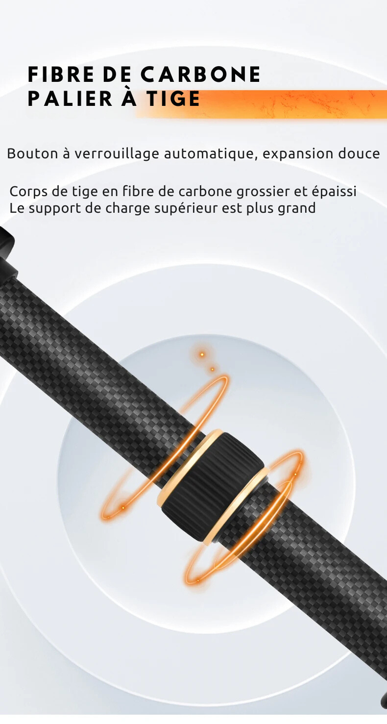 Bras Articulé Professionnel pour Caméra - Support Flexible pour Appareil Photo (2 à 5 kg)