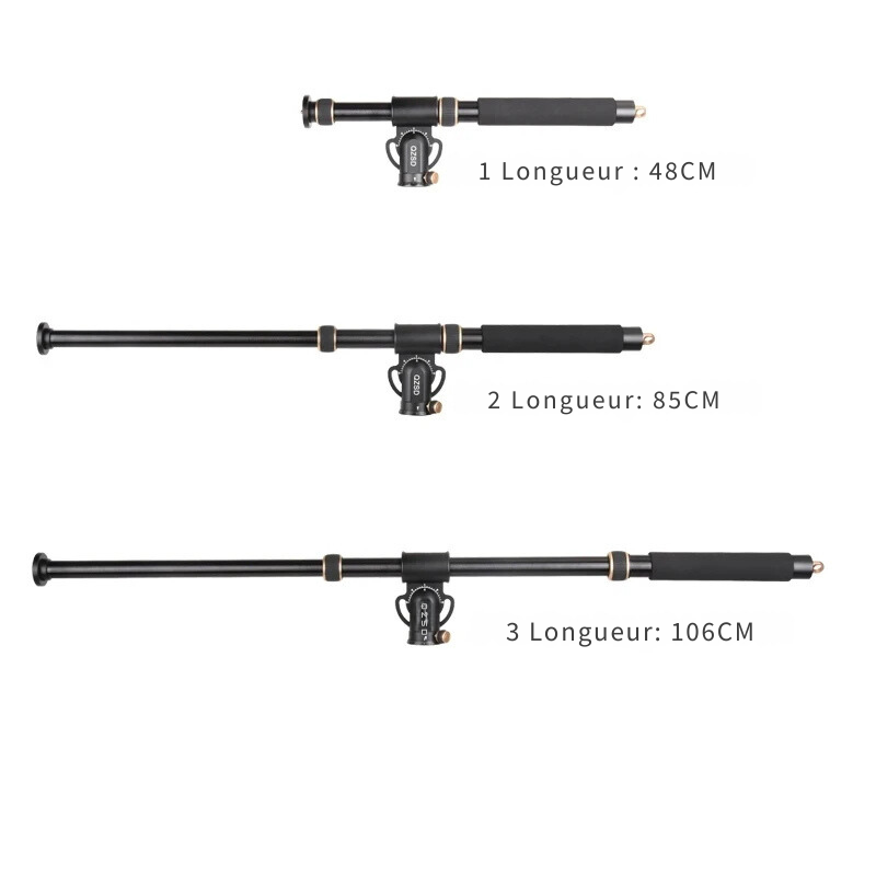 Bras Articulé Professionnel pour Caméra - Support Flexible pour Appareil Photo (2 à 5 kg)