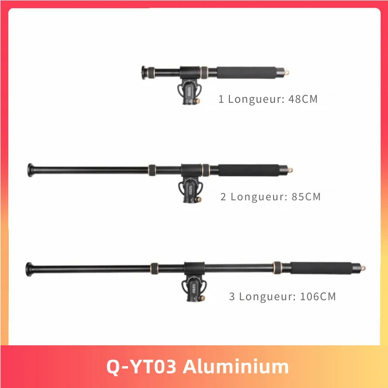 Bras Articulé Professionnel pour Caméra - Support Flexible pour Appareil Photo (2 à 5 kg)