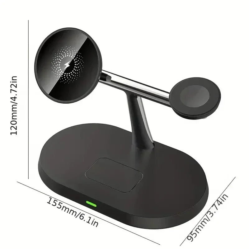 Chargeur sans fil 3-en-1 🔋 - Le Gadget Qui Simplifie Votre Quotidien !