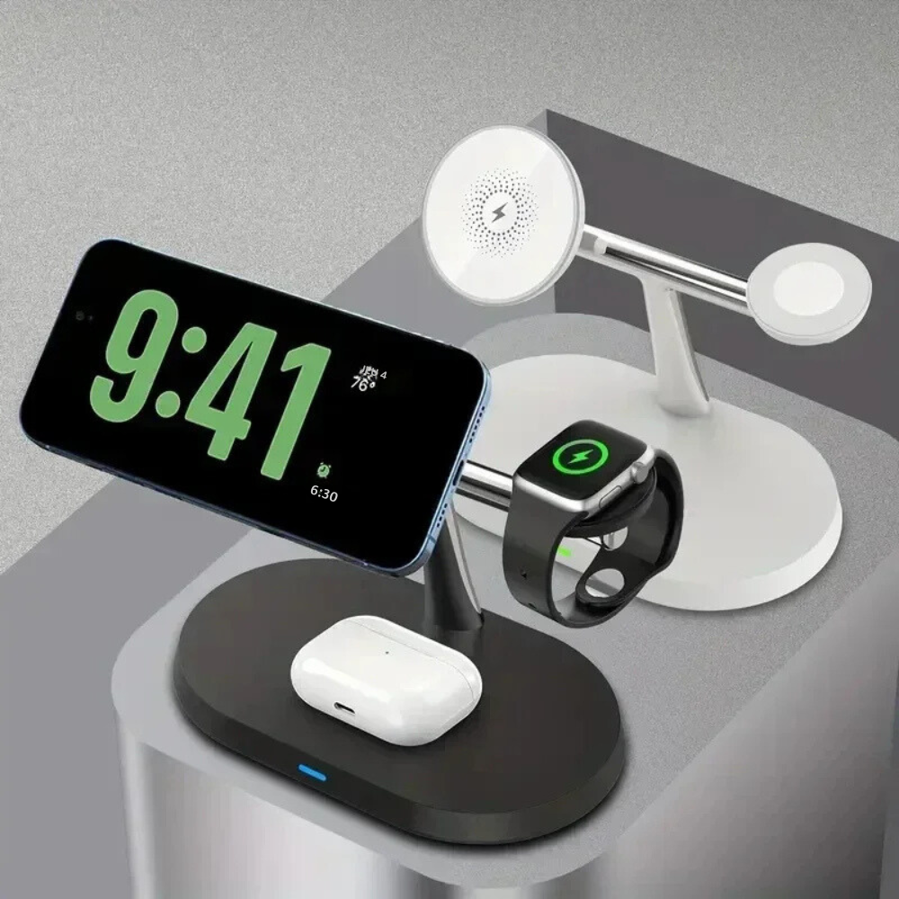 Chargeur sans fil 3-en-1 🔋 - Le Gadget Qui Simplifie Votre Quotidien !