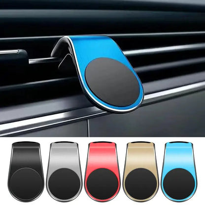 Support Téléphone Magnétique pour Voiture – Fixation Grille d'Aération