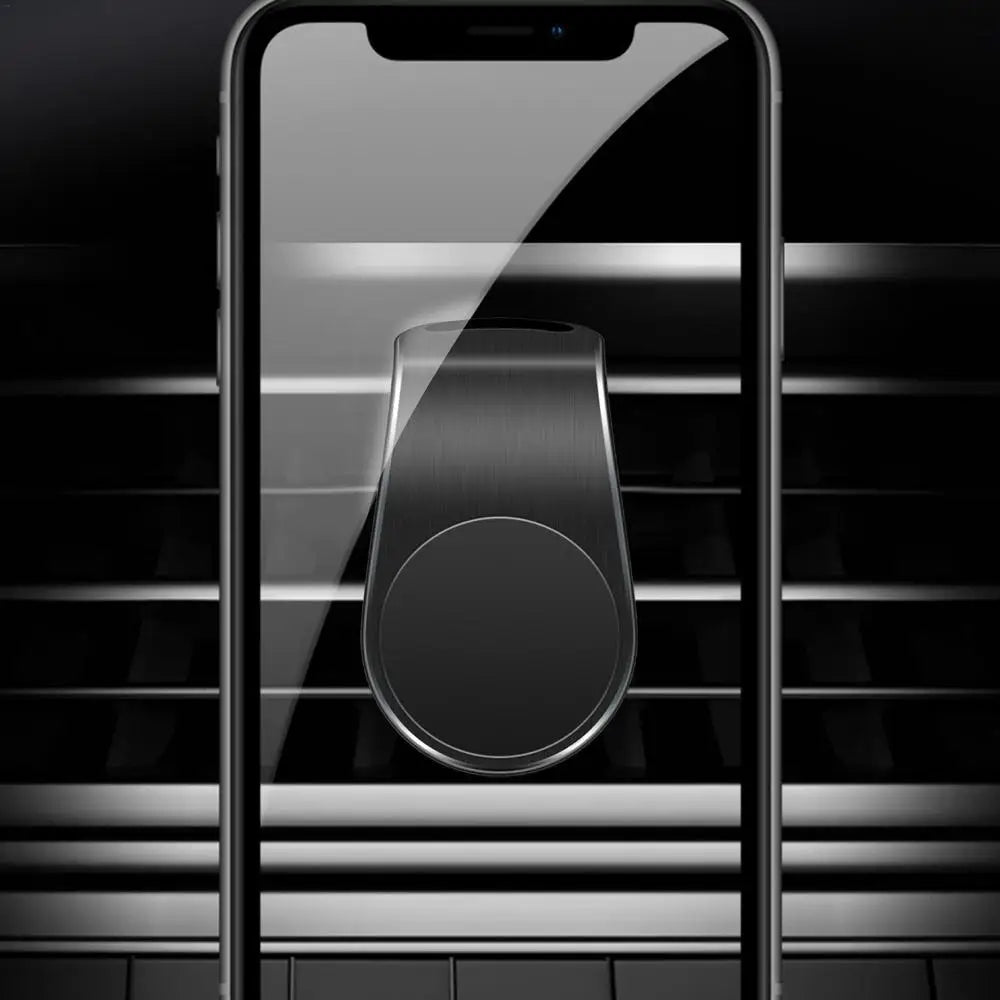 Support Téléphone Magnétique pour Voiture – Fixation Grille d'Aération
