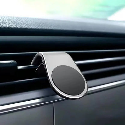 Support Téléphone Magnétique pour Voiture – Fixation Grille d'Aération