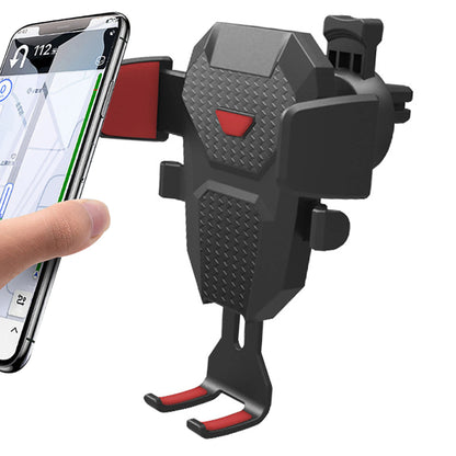 Support Téléphone Voiture 2-en-1 – Fixation Ventouse et Grille d'Aération, Rotation 360°