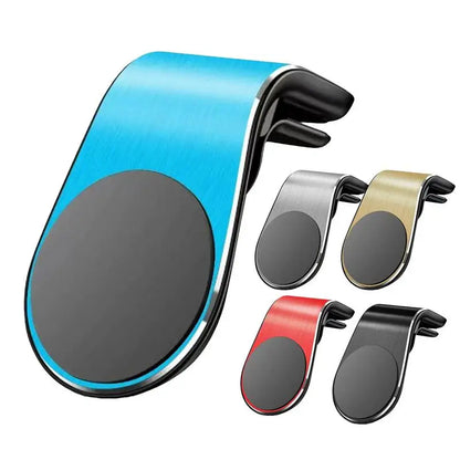 Support Téléphone Magnétique pour Voiture – Fixation Grille d'Aération