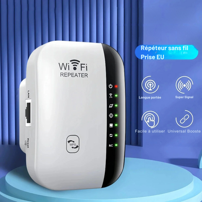 Amplificateur WiFi universel : Boostez votre connexion en un clic !